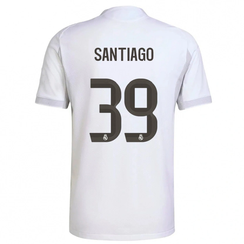 Danxen Kinder Aimar Santiago #39 Weiß Gelb Heimtrikot Trikot 2025/26 T-Shirt Schweiz