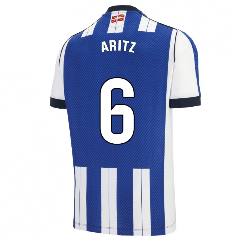Danxen Kinder Aritz Elustondo #6 Blau Weiß Heimtrikot Trikot 2025/26 T-Shirt Schweiz