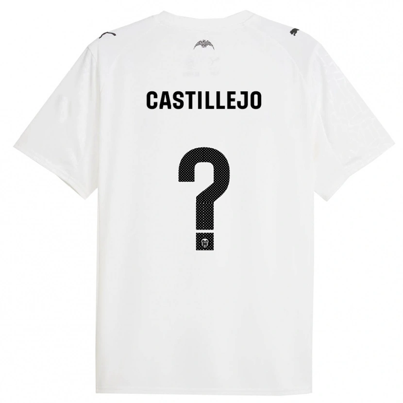 Danxen Kinder Samu Castillejo #0 Weiß Schwarz Heimtrikot Trikot 2025/26 T-Shirt Schweiz