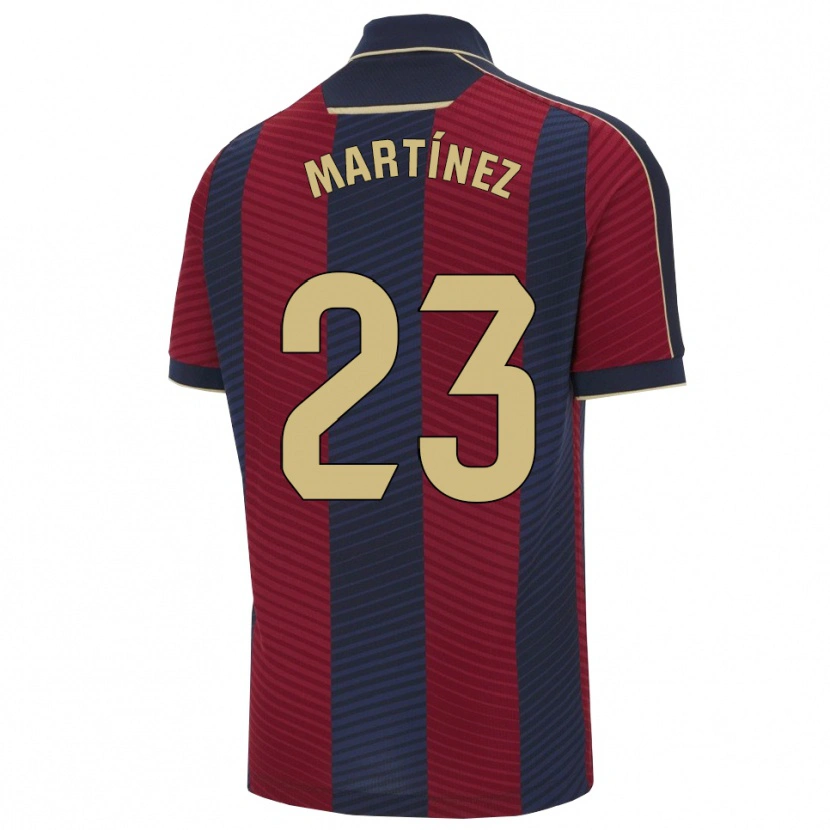 Danxen Kinder Pablo Martínez #23 Rot Marine Heimtrikot Trikot 2025/26 T-Shirt Schweiz
