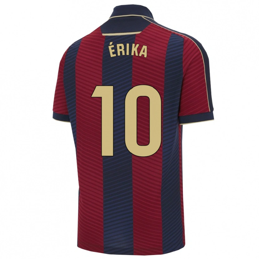 Danxen Kinder Érika González #10 Rot Marine Heimtrikot Trikot 2025/26 T-Shirt Schweiz