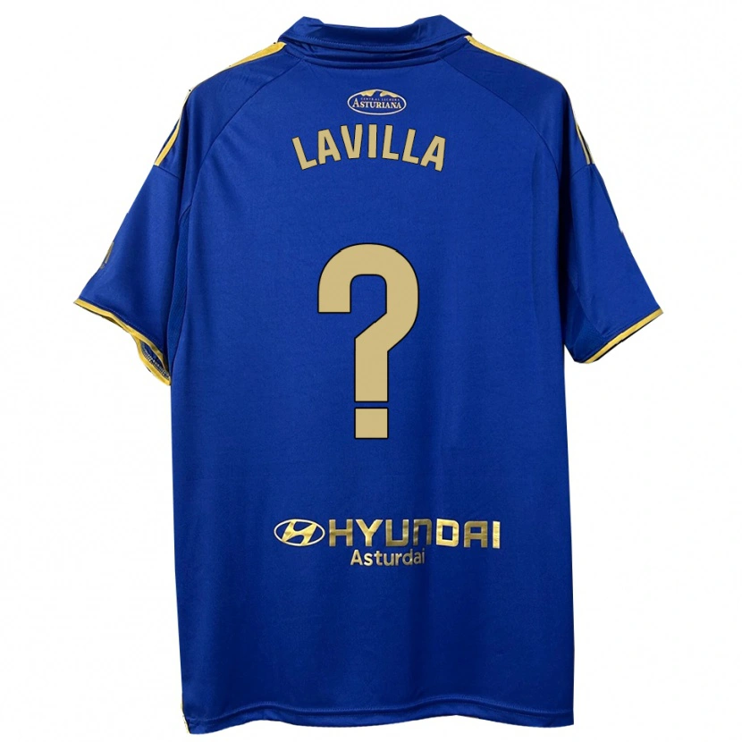 Danxen Kinder Martín Lavilla #0 Blau Gold Heimtrikot Trikot 2025/26 T-Shirt Schweiz