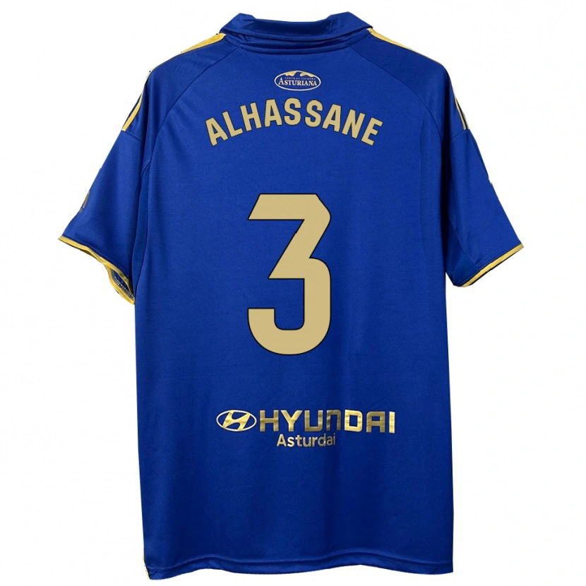 Danxen Kinder Rahim Alhassane #3 Blau Gold Heimtrikot Trikot 2025/26 T-Shirt Schweiz