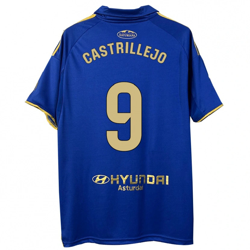 Danxen Kinder Guillermo Castrillejo #9 Blau Gold Heimtrikot Trikot 2025/26 T-Shirt Schweiz