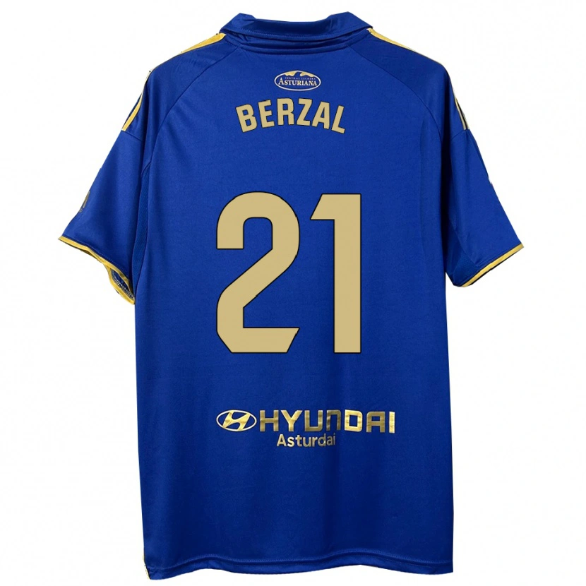 Danxen Kinder Guille Berzal #21 Blau Gold Heimtrikot Trikot 2025/26 T-Shirt Schweiz