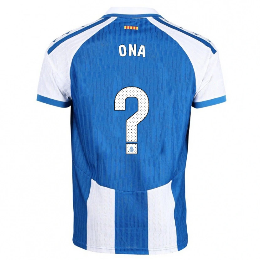 Danxen Kinder Ona Baradad Rius #0 Blau Weiß Heimtrikot Trikot 2025/26 T-Shirt Schweiz