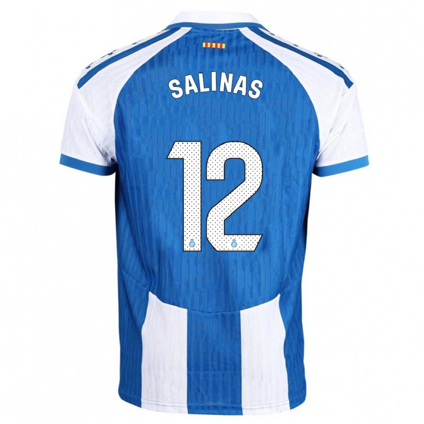 Danxen Kinder José Salinas #12 Blau Weiß Heimtrikot Trikot 2025/26 T-Shirt Schweiz
