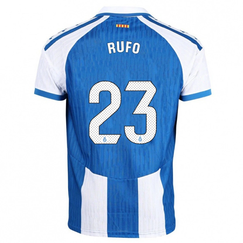 Danxen Kinder Xavi Rufo #23 Blau Weiß Heimtrikot Trikot 2025/26 T-Shirt Schweiz