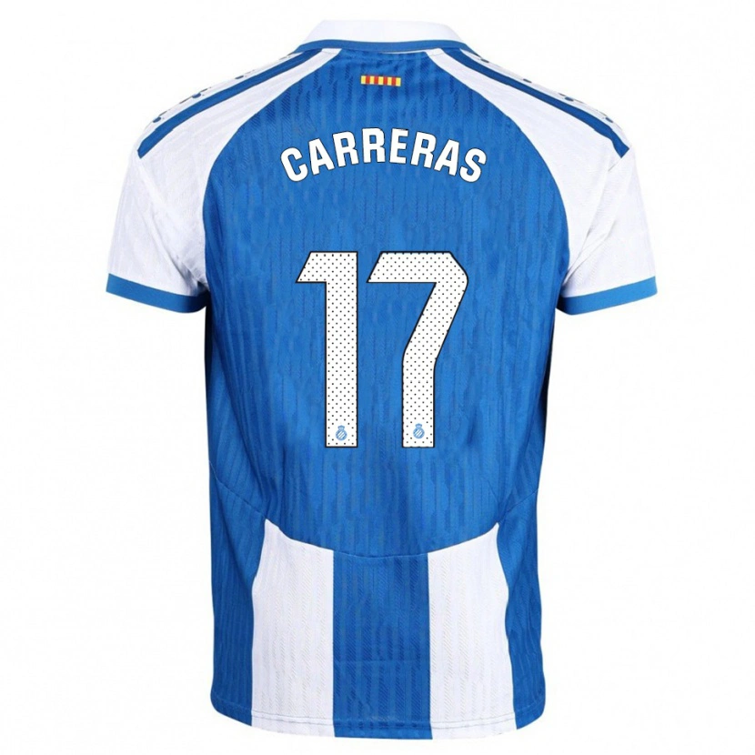 Danxen Kinder Jofre Carreras #17 Blau Weiß Heimtrikot Trikot 2025/26 T-Shirt Schweiz