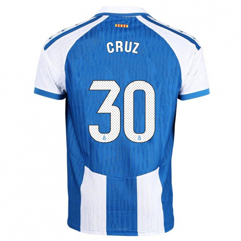 Danxen Kinder Denis Cruz #30 Blau Weiß Heimtrikot Trikot 2025/26 T-Shirt Schweiz