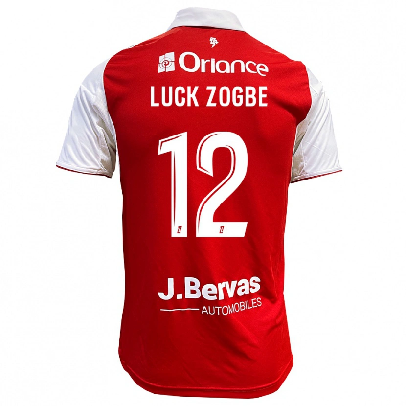 Danxen Kinder Luck Zogbé #12 Rot Weiß Heimtrikot Trikot 2025/26 T-Shirt Schweiz