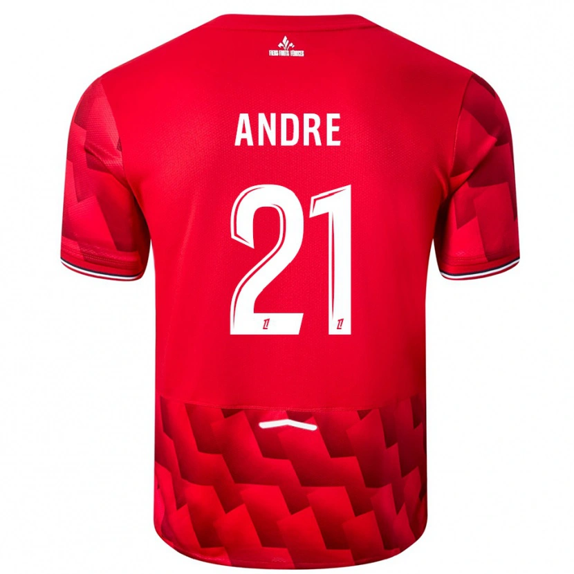 Danxen Kinder Benjamin André #21 Rot Weiß Heimtrikot Trikot 2025/26 T-Shirt Schweiz