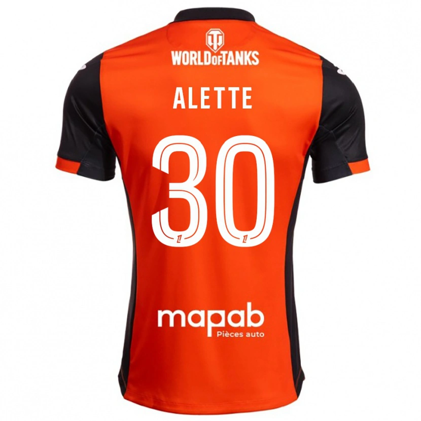 Danxen Kinder Gaël Alette #30 Schwarz Orange Heimtrikot Trikot 2025/26 T-Shirt Schweiz