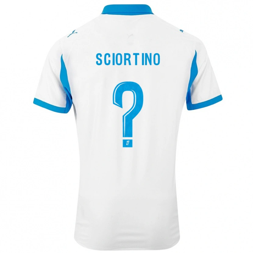 Danxen Kinder Paolo Sciortino #0 Weiß Himmelblau Heimtrikot Trikot 2025/26 T-Shirt Schweiz