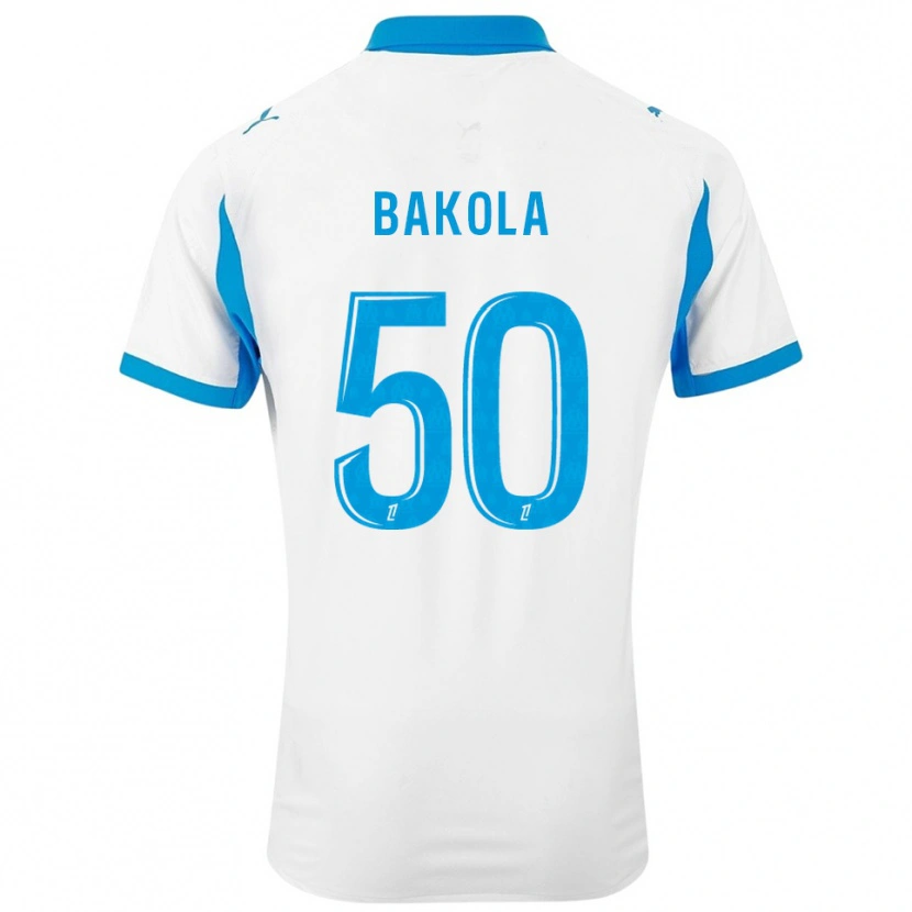 Danxen Kinder Darryl Bakola #50 Weiß Himmelblau Heimtrikot Trikot 2025/26 T-Shirt Schweiz