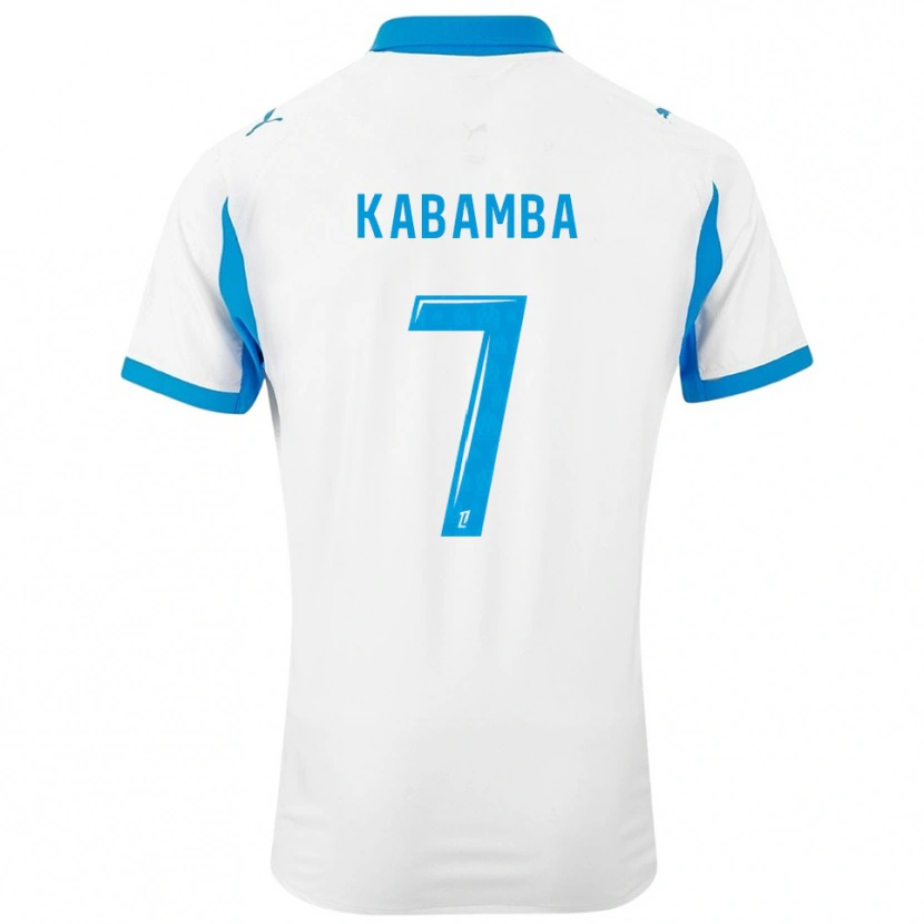 Danxen Kinder Alexis Kabamba #7 Weiß Himmelblau Heimtrikot Trikot 2025/26 T-Shirt Schweiz