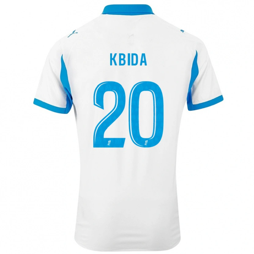 Danxen Kinder Ines Kbida #20 Weiß Himmelblau Heimtrikot Trikot 2025/26 T-Shirt Schweiz
