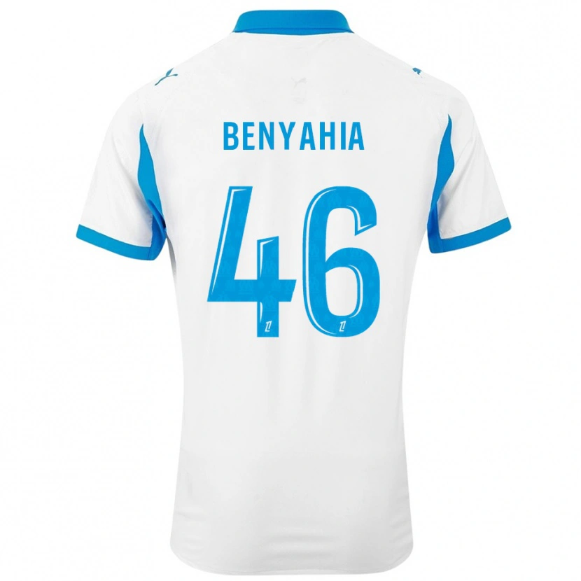 Danxen Kinder Aylan Benyahia-Tani #46 Weiß Himmelblau Heimtrikot Trikot 2025/26 T-Shirt Schweiz