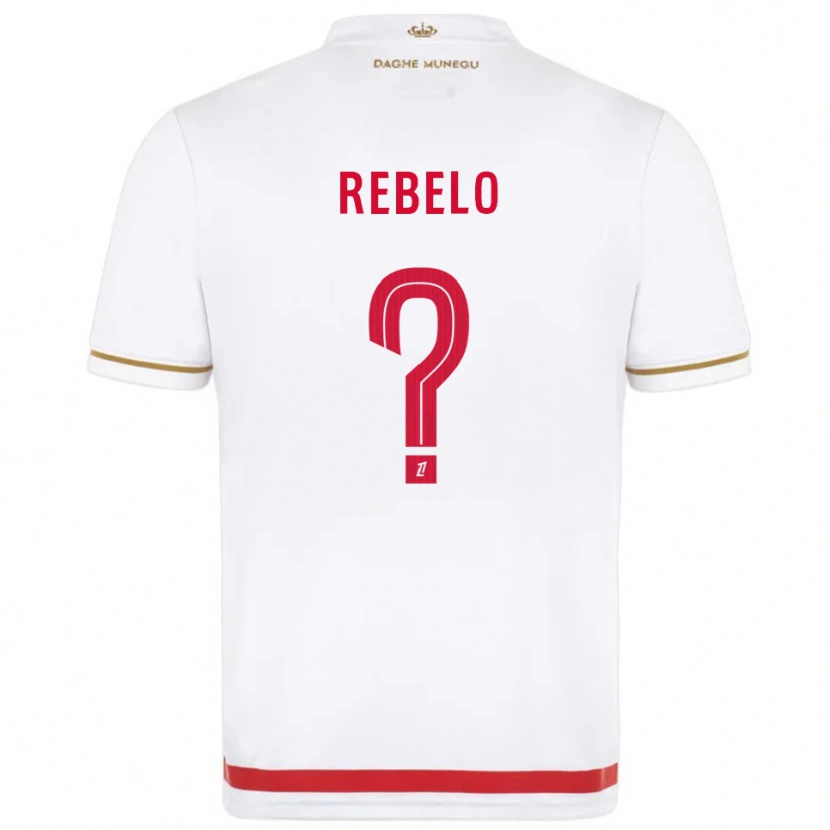 Danxen Kinder Tiago Rebelo #0 Rot Weiß Heimtrikot Trikot 2025/26 T-Shirt Schweiz
