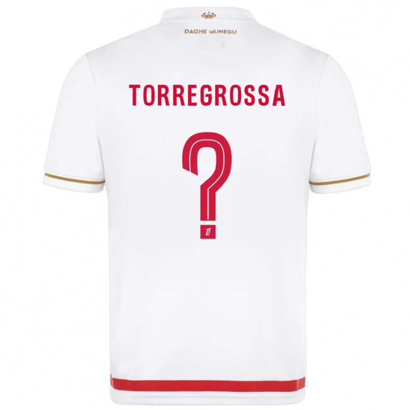 Danxen Kinder Hugo Torregrossa #0 Rot Weiß Heimtrikot Trikot 2025/26 T-Shirt Schweiz