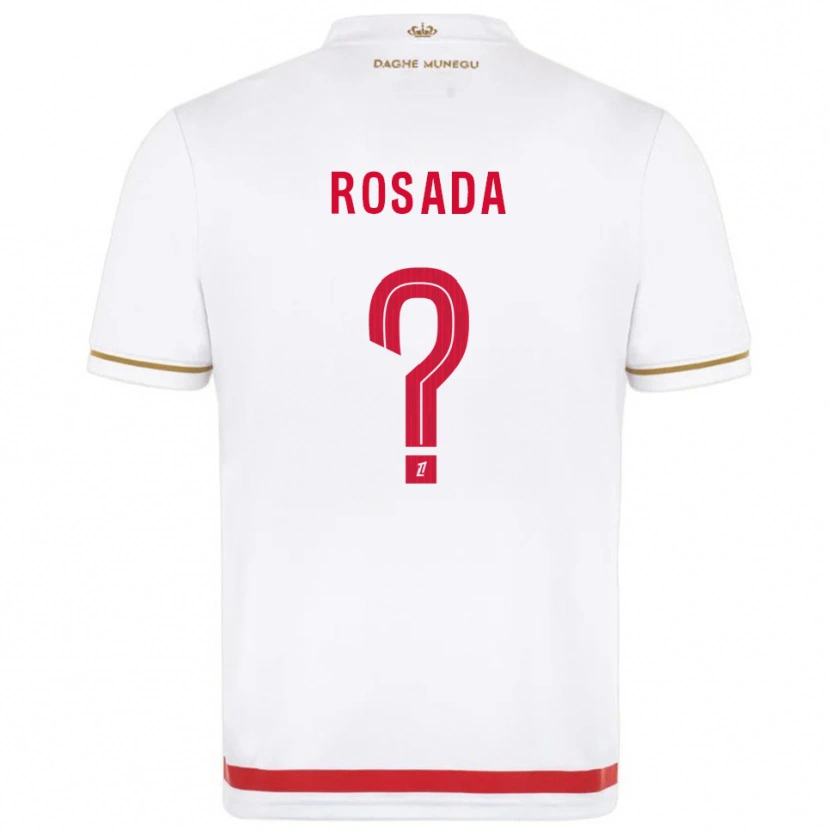Danxen Kinder Riley Rosada #0 Rot Weiß Heimtrikot Trikot 2025/26 T-Shirt Schweiz