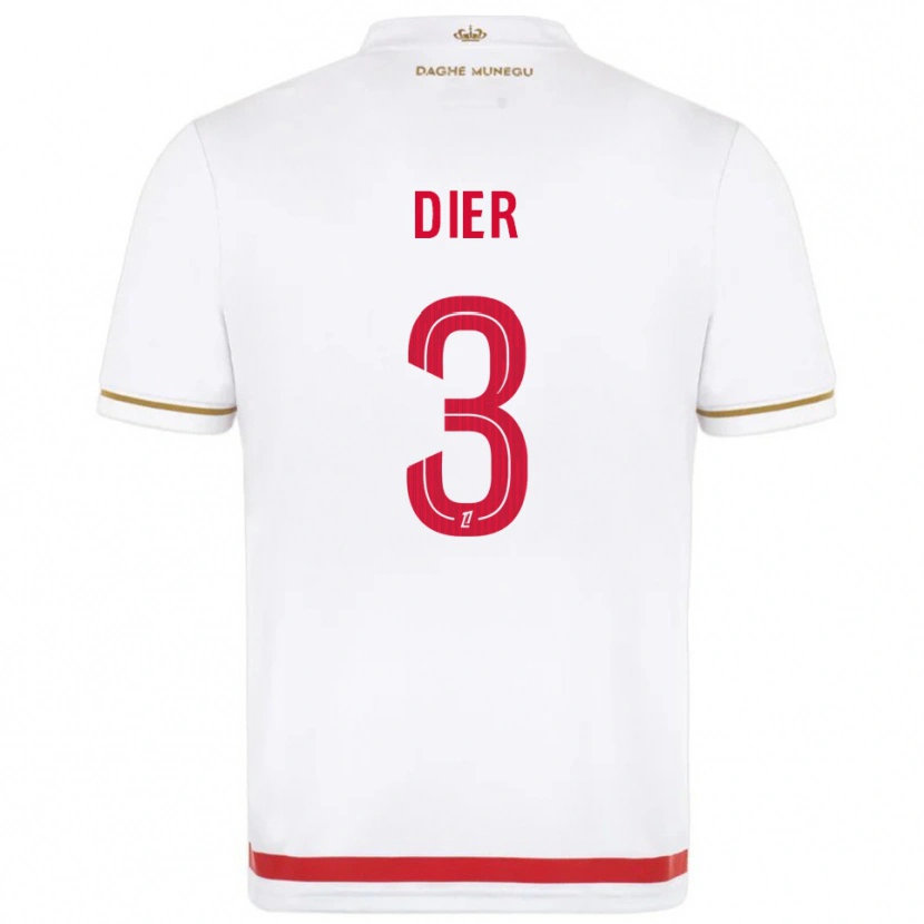 Danxen Kinder Eric Dier #3 Rot Weiß Heimtrikot Trikot 2025/26 T-Shirt Schweiz
