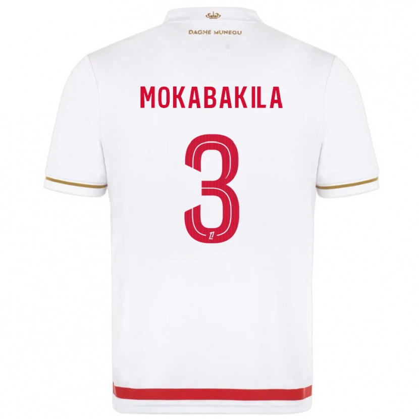 Danxen Kinder Nick Mokabakila #3 Rot Weiß Heimtrikot Trikot 2025/26 T-Shirt Schweiz
