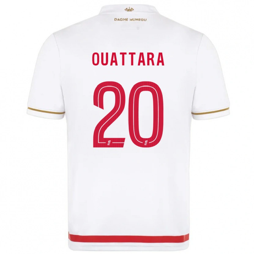Danxen Kinder Kassoum Ouattara #20 Rot Weiß Heimtrikot Trikot 2025/26 T-Shirt Schweiz