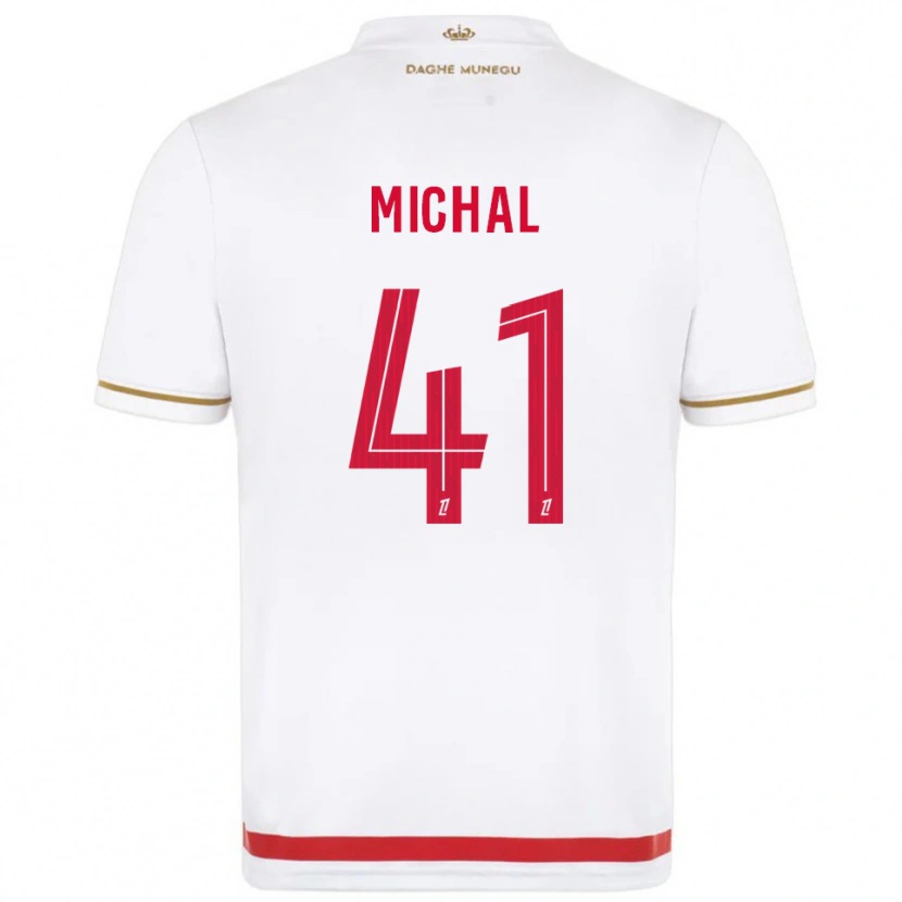 Danxen Kinder Lucas Michal #41 Rot Weiß Heimtrikot Trikot 2025/26 T-Shirt Schweiz