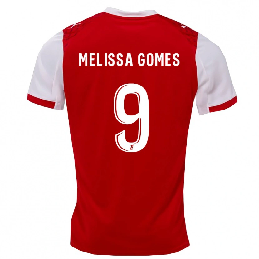 Danxen Kinder Melissa Ferreira Gomes #9 Rot Weiß Heimtrikot Trikot 2025/26 T-Shirt Schweiz