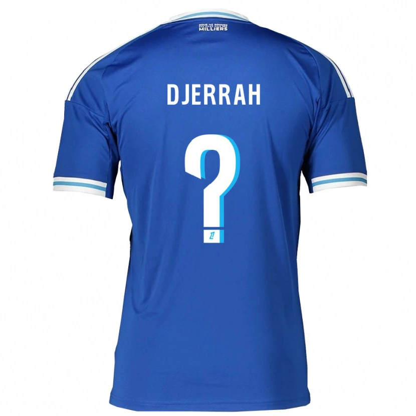 Danxen Kinder Karim Djerrah #0 Blau Weiß Heimtrikot Trikot 2025/26 T-Shirt Schweiz