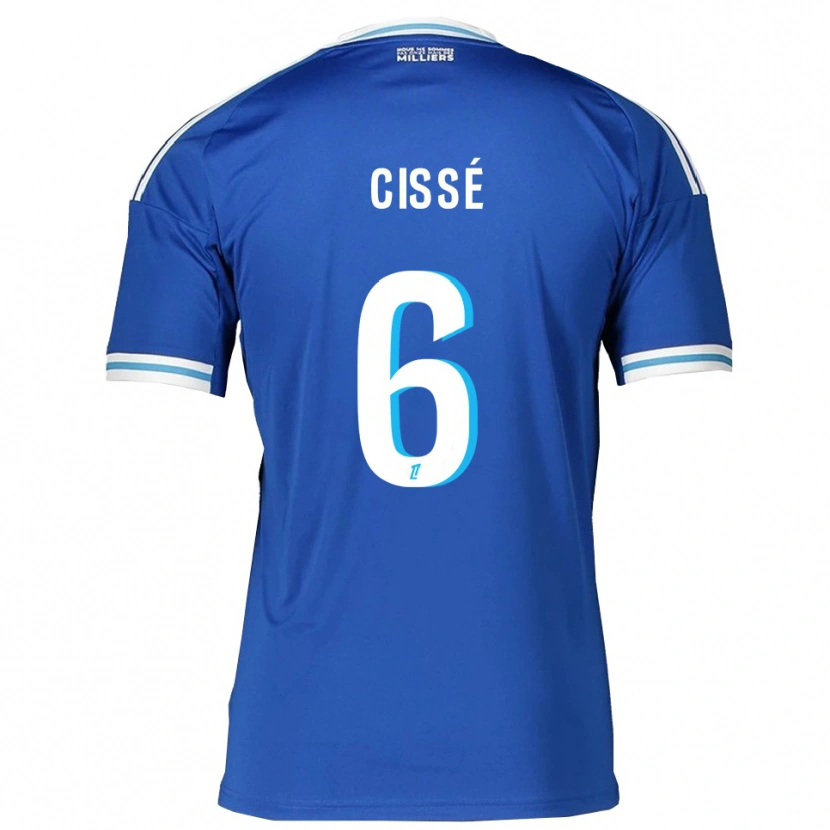 Danxen Kinder Amadou Cissé #6 Blau Weiß Heimtrikot Trikot 2025/26 T-Shirt Schweiz
