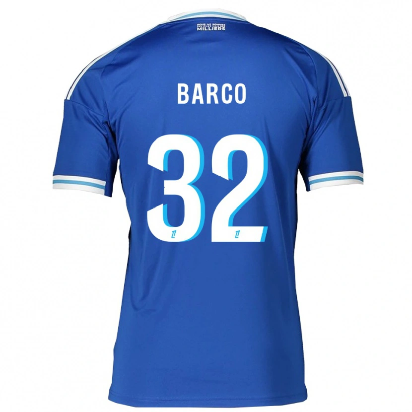 Danxen Kinder Valentín Barco #32 Blau Weiß Heimtrikot Trikot 2025/26 T-Shirt Schweiz