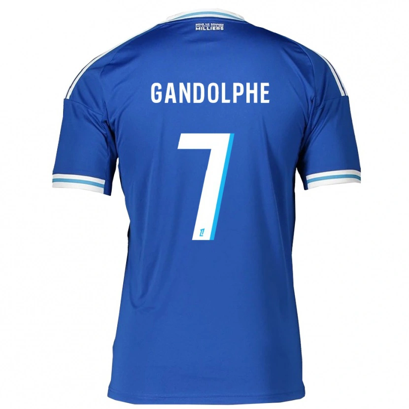 Danxen Kinder Adrien Gandolphe #7 Blau Weiß Heimtrikot Trikot 2025/26 T-Shirt Schweiz