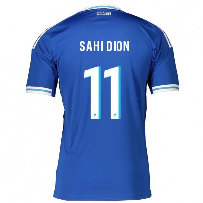 Danxen Kinder Moïse Sahi Dion #11 Blau Weiß Heimtrikot Trikot 2025/26 T-Shirt Schweiz