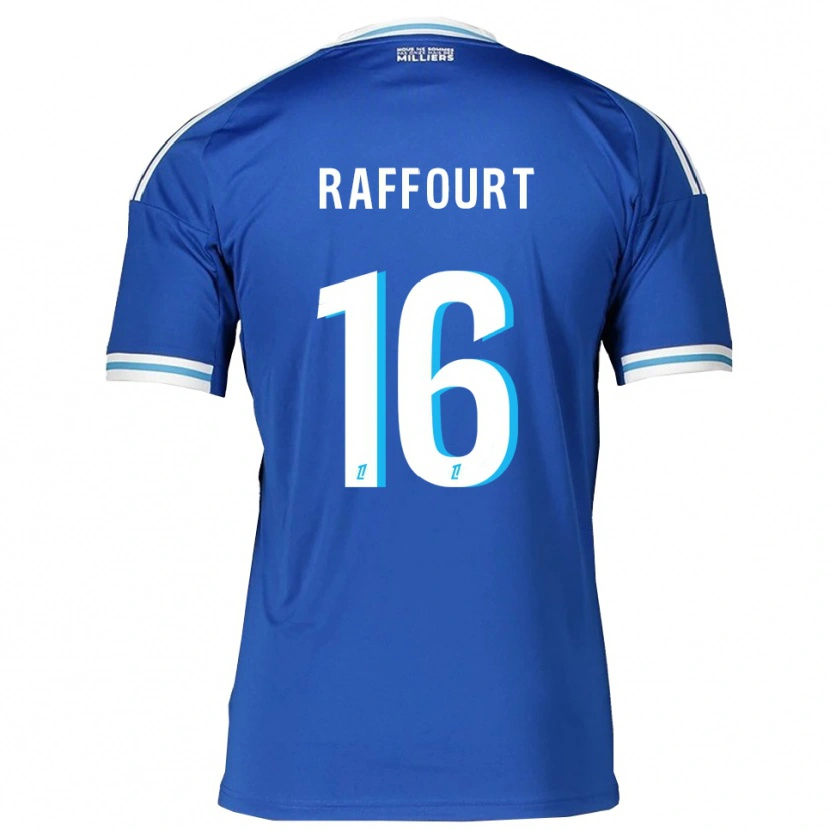 Danxen Kinder Timéo Raffourt #16 Blau Weiß Heimtrikot Trikot 2025/26 T-Shirt Schweiz