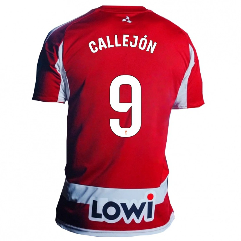 Danxen Kinder Jose Callejon #9 Rot Weiß Heimtrikot Trikot 2025/26 T-Shirt Schweiz