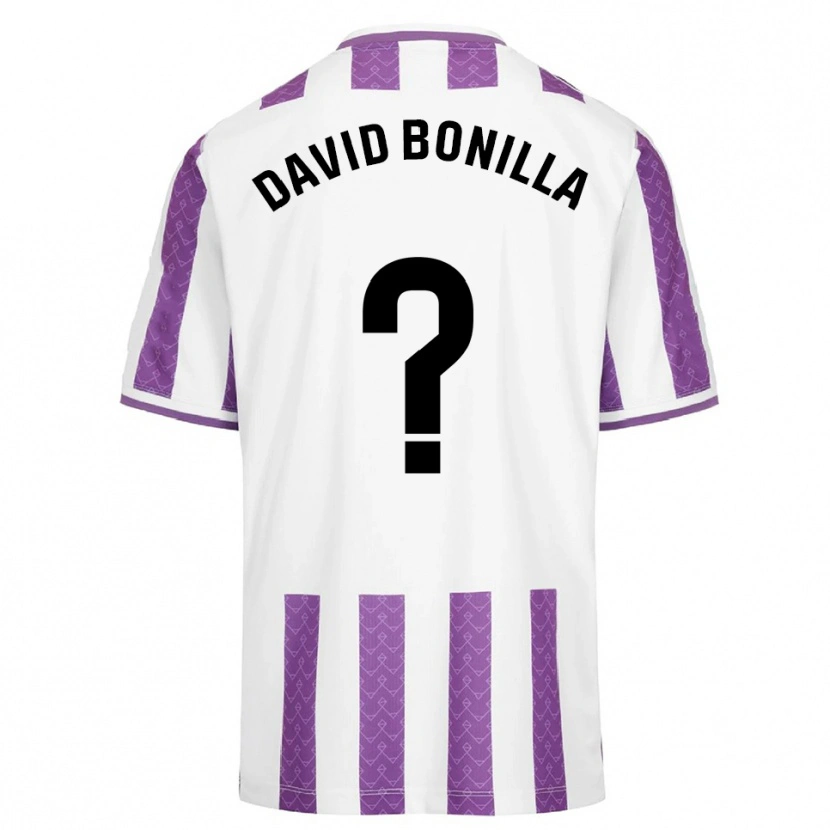 Danxen Kinder Juan David Bonilla #0 Lila Weiß Heimtrikot Trikot 2025/26 T-Shirt Schweiz