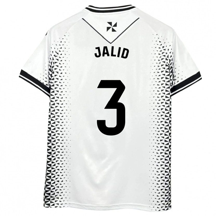 Danxen Kinder Jalid #3 Weiß Schwarz Heimtrikot Trikot 2025/26 T-Shirt Schweiz