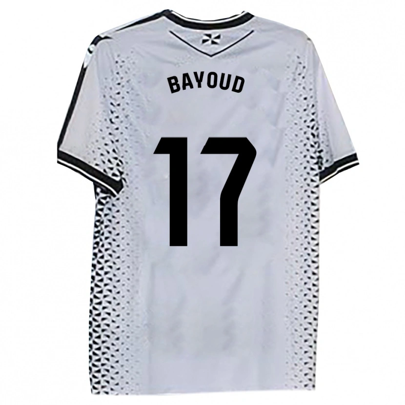 Danxen Kinder Taufek Bayoud #17 Weiß Schwarz Heimtrikot Trikot 2025/26 T-Shirt Schweiz