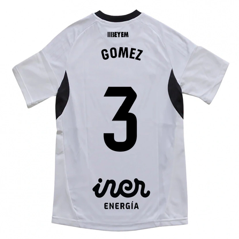 Danxen Kinder Jonathan Gómez #3 Weiß Lila Heimtrikot Trikot 2025/26 T-Shirt Schweiz