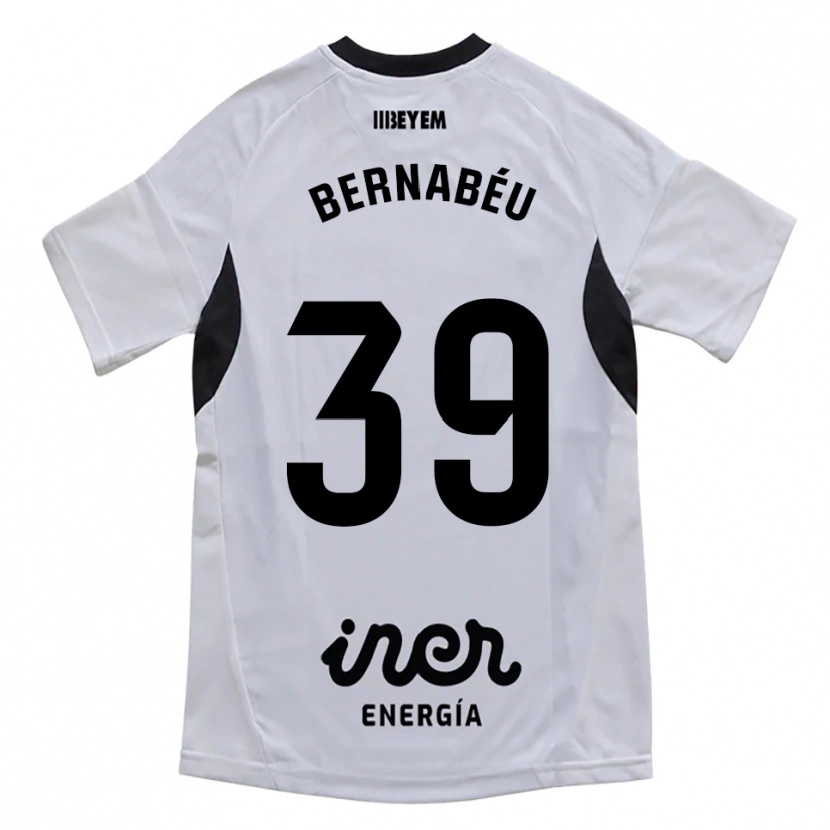 Danxen Kinder Dani Bernabéu #39 Weiß Lila Heimtrikot Trikot 2025/26 T-Shirt Schweiz