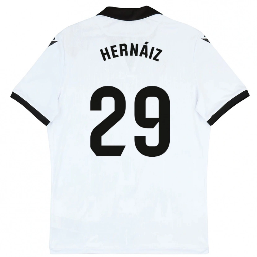Danxen Kinder David Hernáiz #29 Weiß Schwarz Heimtrikot Trikot 2025/26 T-Shirt Schweiz