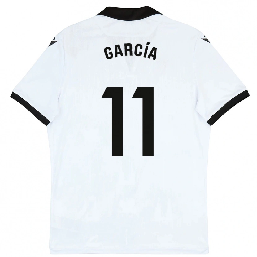 Danxen Kinder Fermín García #11 Weiß Schwarz Heimtrikot Trikot 2025/26 T-Shirt Schweiz