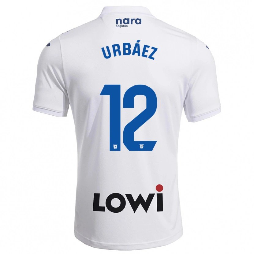 Danxen Kinder Joao Urbáez #12 Weiß Marine Heimtrikot Trikot 2025/26 T-Shirt Schweiz