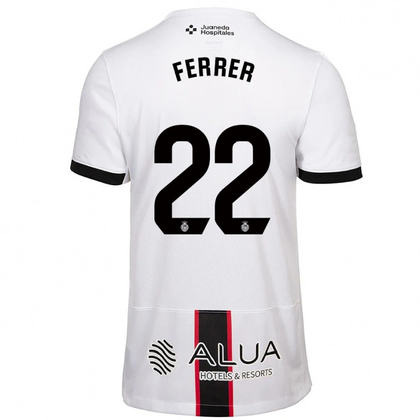 Danxen Kinder David Ferrer #22 Weiß Schwarz Auswärtstrikot Trikot 2025/26 T-Shirt Schweiz