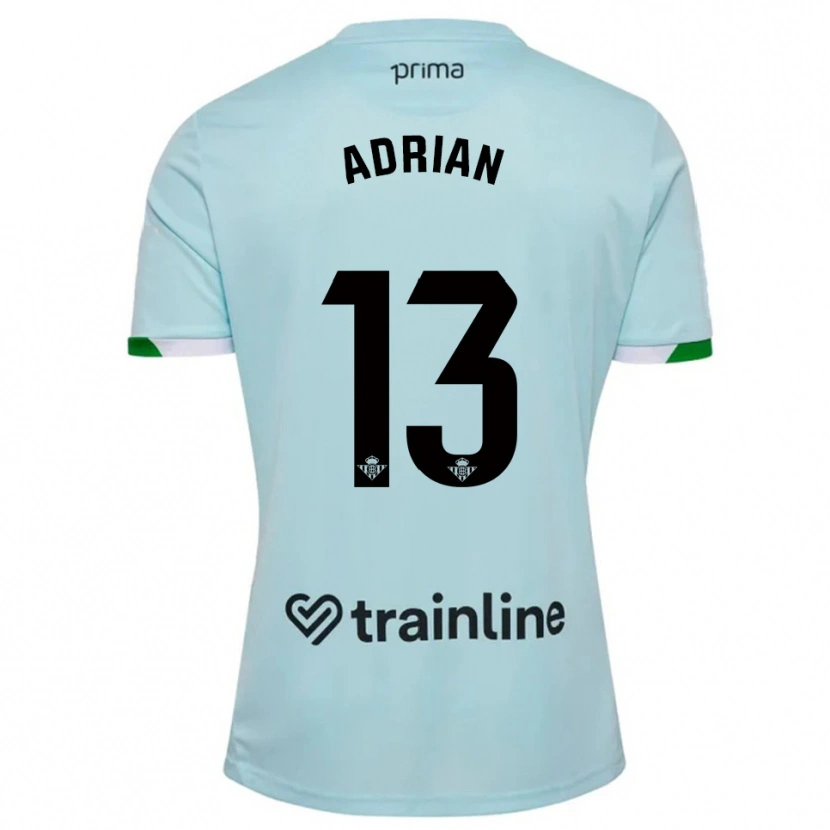 Danxen Kinder Adrián #13 Himmelblau Grün Auswärtstrikot Trikot 2025/26 T-Shirt Schweiz