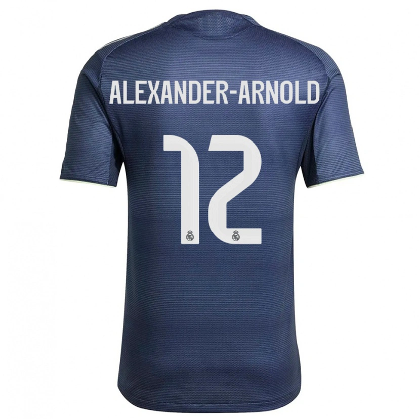 Danxen Kinder Trent Alexander-Arnold #12 Marine Silber Auswärtstrikot Trikot 2025/26 T-Shirt Schweiz