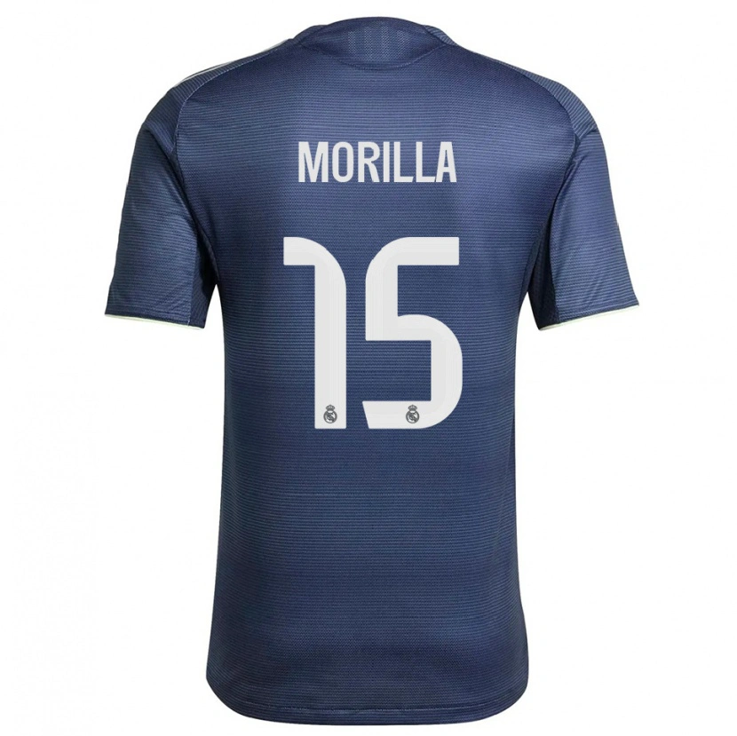 Danxen Kinder Jairo Morilla #15 Marine Silber Auswärtstrikot Trikot 2025/26 T-Shirt Schweiz
