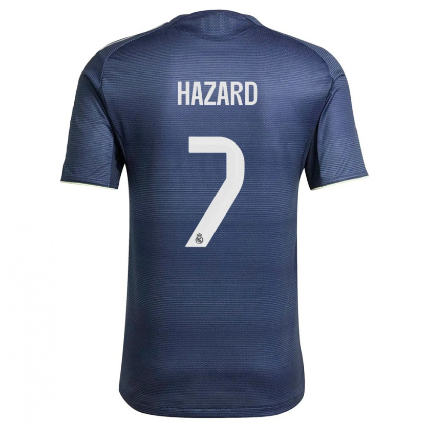 Danxen Kinder Eden Hazard #7 Marine Silber Auswärtstrikot Trikot 2025/26 T-Shirt Schweiz